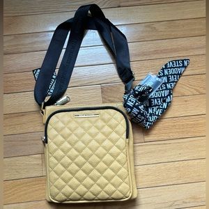 Yellow Steve Madden cross body bag